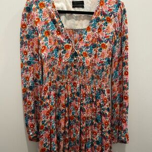 Urban Outfitters Multicolor Patterned Top